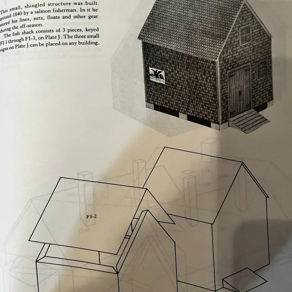 Cut and Assemble: Early American‎ Seaport (Dover Publications, 1984)